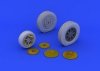 Eduard 648203 P-39 wheels late 1/48 (EDUARD)